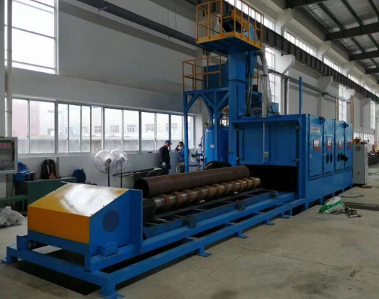 阜新喷砂机在管道除锈中的现场施工应用